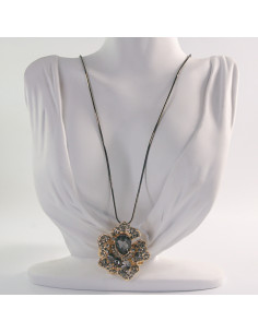 NASZYJNIK DŁUGI WISIOR MEDALION Lolita Akcesoria... 2