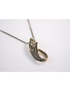 NASZYJNIK DŁUGI WISIOR MEDALION Lolita Akcesoria...