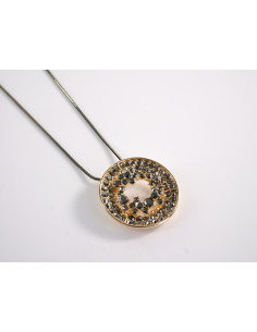 NASZYJNIK DŁUGI WISIOR MEDALION Lolita Akcesoria...