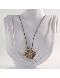 NASZYJNIK DŁUGI WISIOR MEDALION Lolita Akcesoria... 2