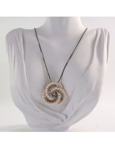 NASZYJNIK DŁUGI WISIOR MEDALION Lolita Akcesoria... 2