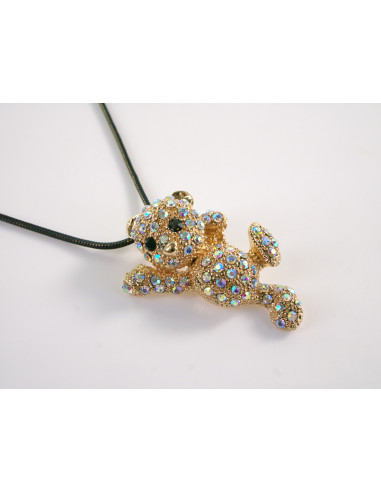 NASZYJNIK DŁUGI WISIOR MEDALION Lolita...