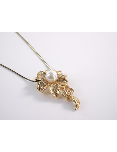 NASZYJNIK DŁUGI WISIOR MEDALION Lolita...