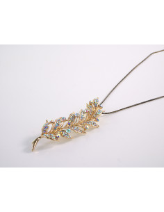 NASZYJNIK DŁUGI WISIOR MEDALION Lolita Akcesoria ZŁOTY...