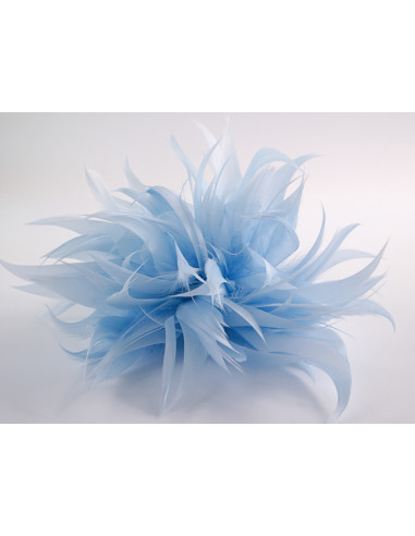 KWIAT Z PIÓR BROSZKA PRZYPINKA LOLITA AKCESORIA...