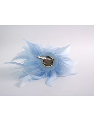 KWIAT Z PIÓR BROSZKA PRZYPINKA LOLITA AKCESORIA...