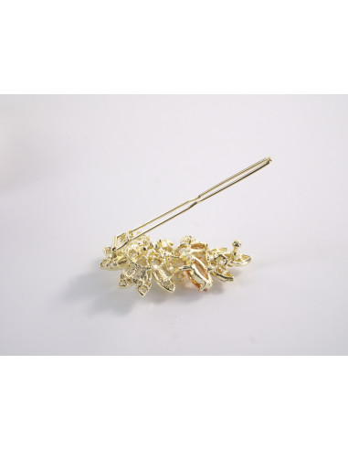 SPINKA  do włosów KWIATEK KWIAT Z KRYSZTAŁKAMI...