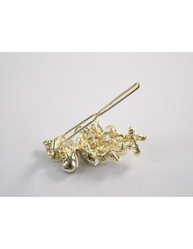 SPINKA  do włosów MOTYL MOTYLEK  Z KRYSZTAŁKAMI...