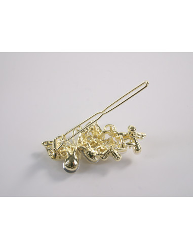 SPINKA  do włosów MOTYL MOTYLEK  Z KRYSZTAŁKAMI...