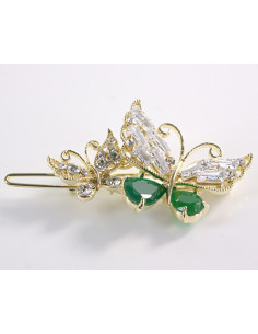 SPINKA  do włosów MOTYL MOTYLEK  Z KRYSZTAŁKAMI  Lolita...