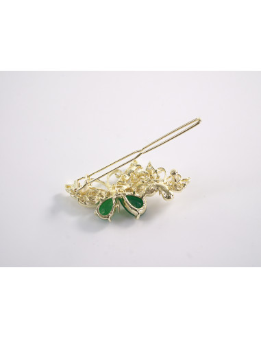 SPINKA  do włosów MOTYL MOTYLEK  Z KRYSZTAŁKAMI...