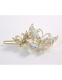 SPINKA  do włosów MOTYL MOTYLEK  Z KRYSZTAŁKAMI  Lolita...