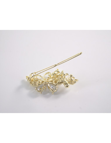 SPINKA  do włosów MOTYL MOTYLEK  Z KRYSZTAŁKAMI...