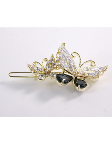 SPINKA  do włosów MOTYL MOTYLEK  Z KRYSZTAŁKAMI...