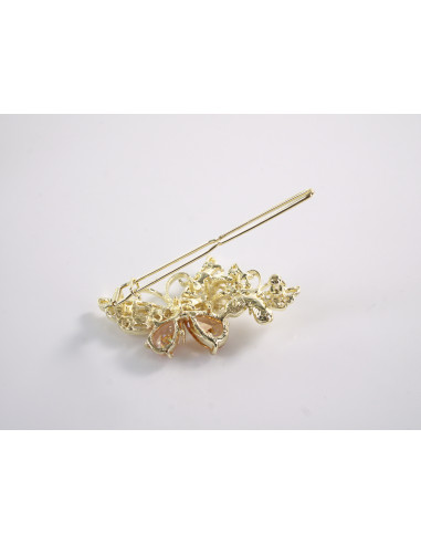 SPINKA  do włosów MOTYL MOTYLEK  Z KRYSZTAŁKAMI...