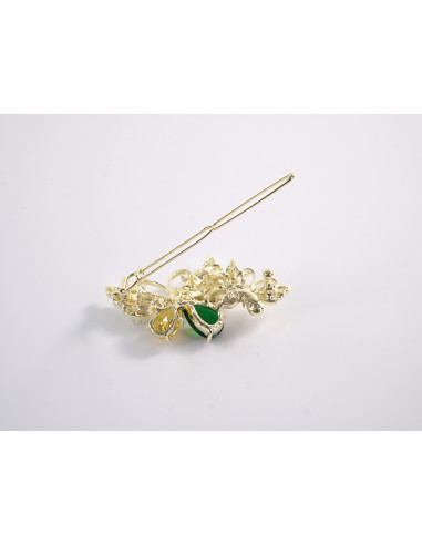 SPINKA  do włosów MOTYL MOTYLEK  Z KRYSZTAŁKAMI...