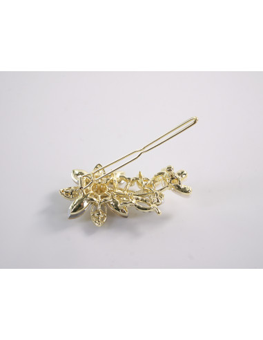 SPINKA  do włosów KWIATEK KWIAT Z KRYSZTAŁKAMI...