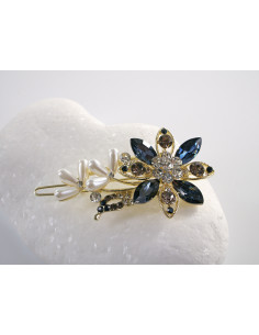 SPINKA  do włosów KWIATEK KWIAT Z KRYSZTAŁKAMI  Lolita... 2