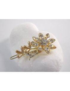 SPINKA  do włosów KWIATEK KWIAT Z KRYSZTAŁKAMI  Lolita... 2