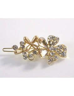 SPINKA  do włosów KWIATEK KWIAT Z KRYSZTAŁKAMI  Lolita...