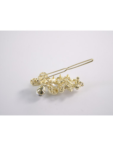 SPINKA  do włosów KWIATEK KWIAT Z KRYSZTAŁKAMI...