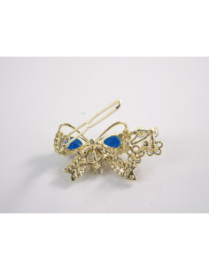 SPINKA  do włosów KOKARDKA Z KRYSZTAŁKAMI  Lolita... 2