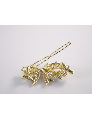 SPINKA  do włosów KOKARDKA Z KRYSZTAŁKAMI...