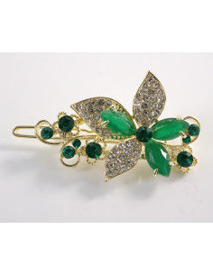 SPINKA  do włosów KWIATEK KWIAT Z KRYSZTAŁKAMI  Lolita...