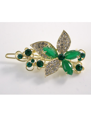 SPINKA  do włosów KWIATEK KWIAT Z KRYSZTAŁKAMI...