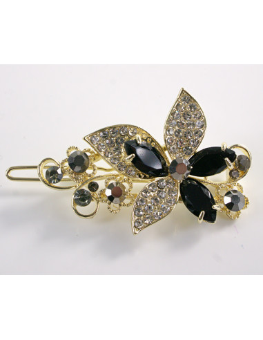 SPINKA  do włosów KWIATEK KWIAT Z KRYSZTAŁKAMI...