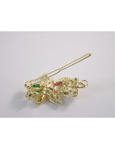 SPINKA  do włosów KWIATEK KWIAT Z KRYSZTAŁKAMI  Lolita... 2