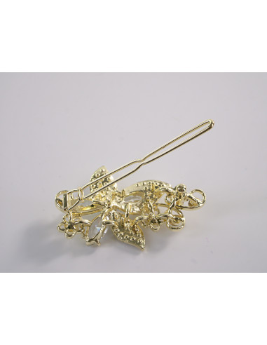 SPINKA  do włosów KWIATEK KWIAT Z KRYSZTAŁKAMI...