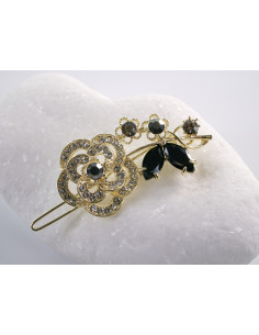 SPINKA  do włosów RÓŻA KWIAT Z KRYSZTAŁKAMI  Lolita... 2