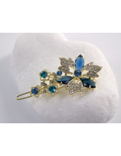 SPINKA  do włosów KWIATEK KWIAT Z KRYSZTAŁKAMI  Lolita... 2