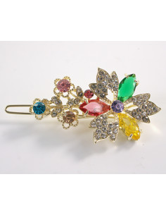 SPINKA  do włosów KWIATEK KWIAT Z KRYSZTAŁKAMI  Lolita...