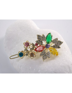 SPINKA  do włosów KWIATEK KWIAT Z KRYSZTAŁKAMI  Lolita... 2