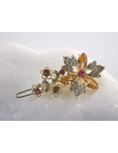 SPINKA  do włosów KWIATEK KWIAT Z KRYSZTAŁKAMI  Lolita... 2