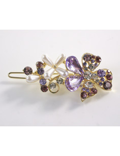 SPINKA  do włosów KWIATEK KWIAT Z KRYSZTAŁKAMI  Lolita...