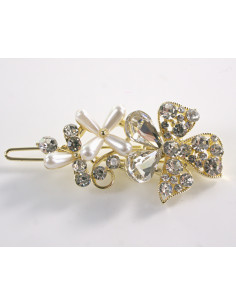 SPINKA  do włosów KWIATEK KWIAT Z KRYSZTAŁKAMI  Lolita...