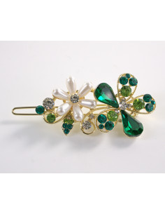 SPINKA  do włosów KWIATEK KWIAT Z KRYSZTAŁKAMI  Lolita...