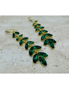 Kolczyki Emerald nie uczulające Lolita Accessories... 2