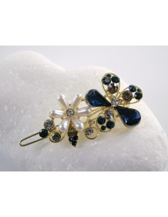 SPINKA  do włosów KWIATEK KWIAT Z KRYSZTAŁKAMI  Lolita... 2