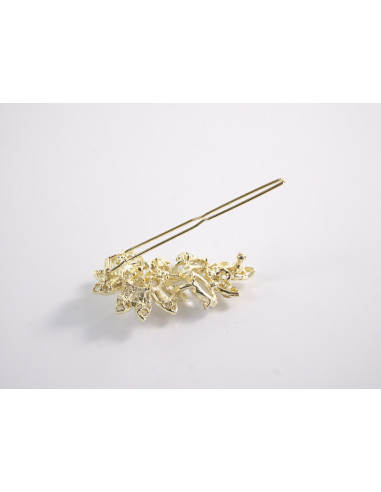 SPINKA  do włosów KWIATEK KWIAT Z KRYSZTAŁKAMI...