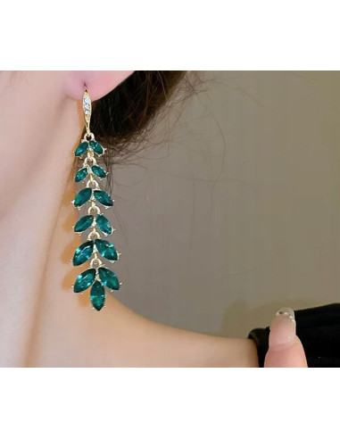 Kolczyki Emerald nie uczulające Lolita...