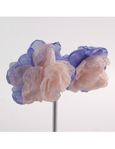 Kolczyki ZWIEWNE MATERIAŁOWE KWIATUSZKI LOLITA AKCESORIA... 2