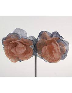 Kolczyki ZWIEWNE MATERIAŁOWE KWIATUSZKI LOLITA AKCESORIA... 2