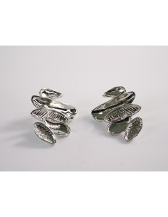 Kolczyki ASYMETRYCZNE ŁEZKI  LOLITA AKCESORIA srebrny... 2