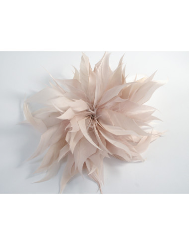 KWIAT Z PIÓR BROSZKA PRZYPINKA LOLITA AKCESORIA...