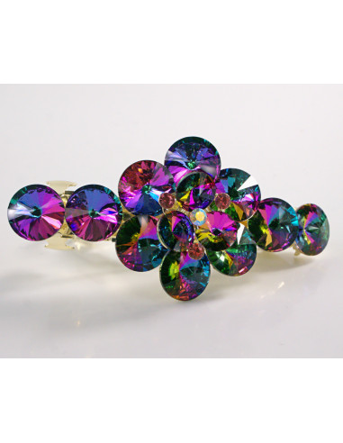 KLAMRA FRANCUSKA DO WŁOSÓW PREMIUM KRYSZTAŁY...