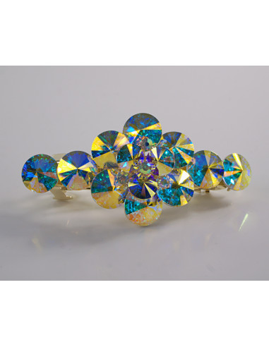 KLAMRA FRANCUSKA DO WŁOSÓW PREMIUM KRYSZTAŁY...